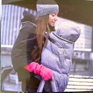 7 AM Enfant Pookie Poncho (black)